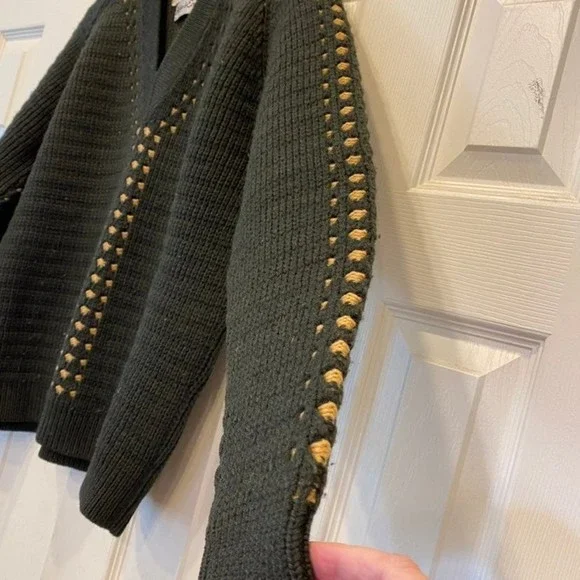 Authentic Vintage Ski Sweater, 1962, Kitzbuhel, Austria, 100% wool, LARGE - Picture 3 of 11